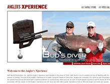 Tablet Screenshot of anglers-experience.com
